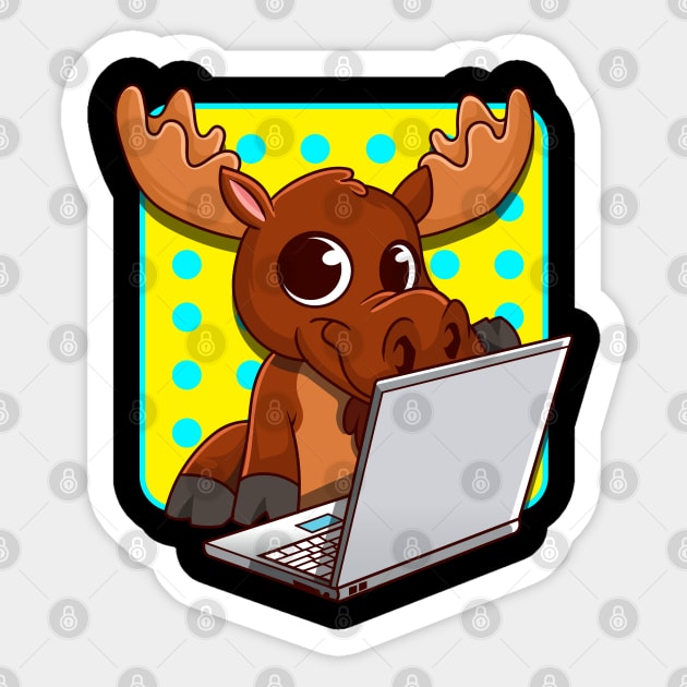 The moose store designs laptop
